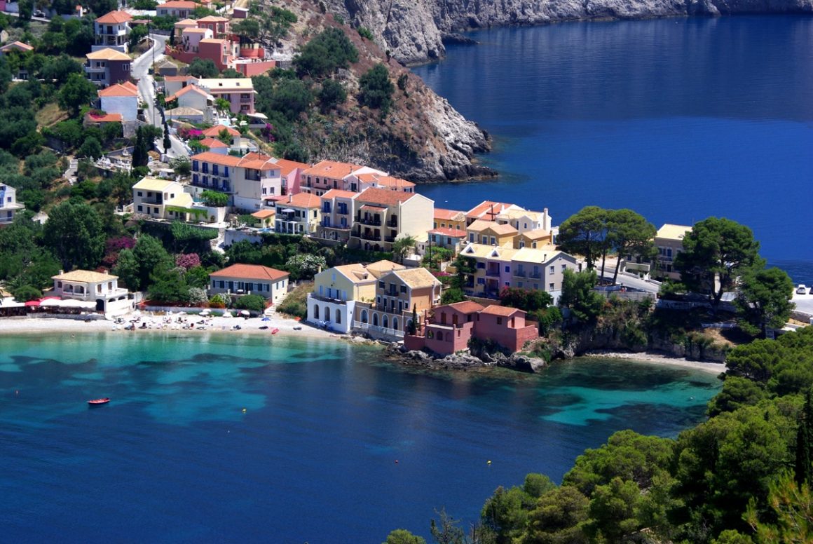 L'île de Kefalonia, Grèce. 