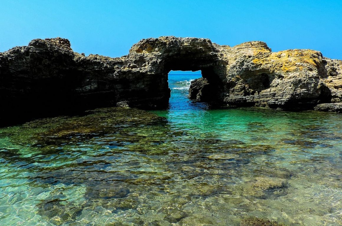 Vue incroyable de l'ile Kos