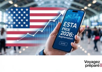 Hausse prix ESTA 2026, formulaire ESTA, voyage États-Unis 2026 - hedi kun travel