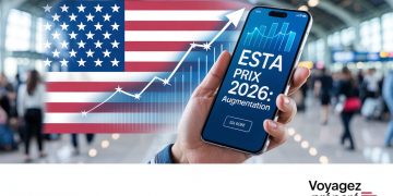 Hausse prix ESTA 2026, formulaire ESTA, voyage États-Unis 2026 - hedi kun travel