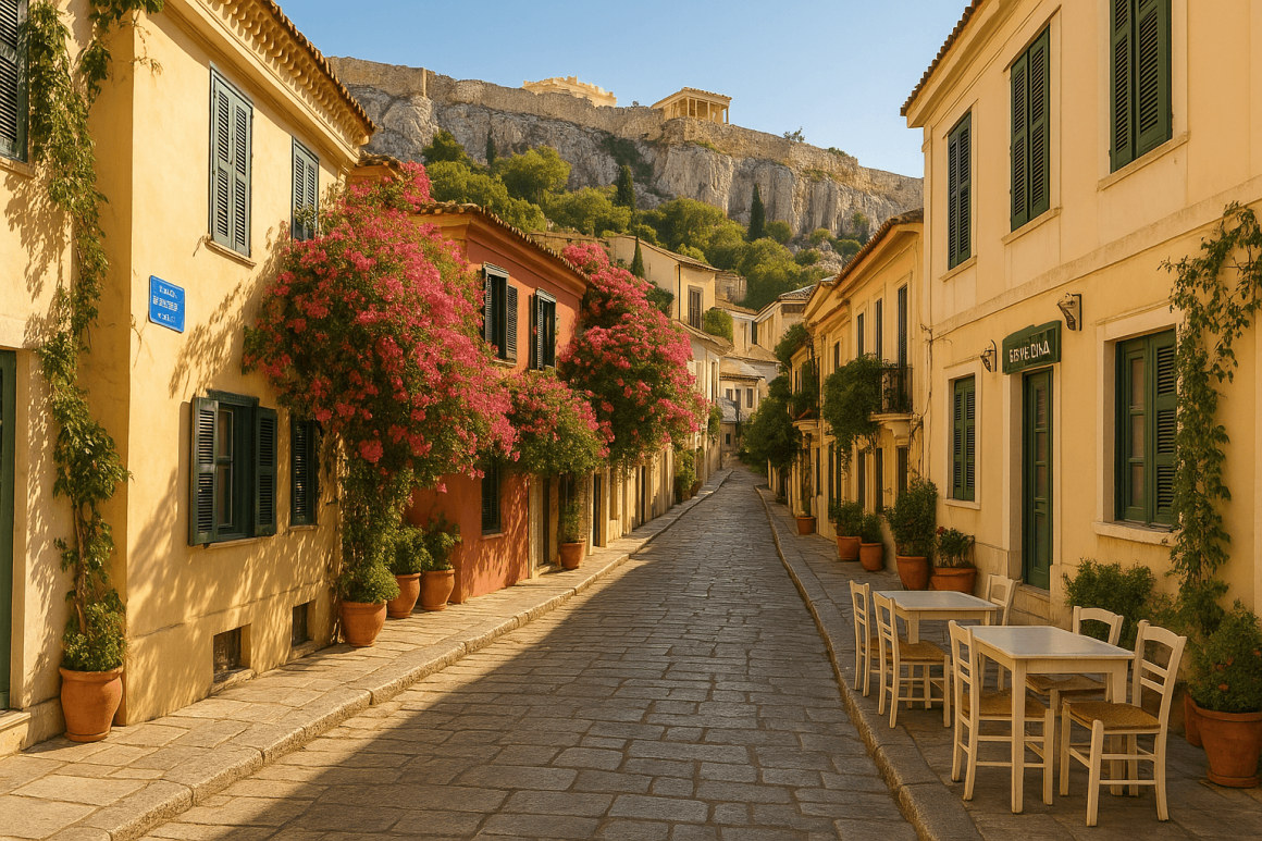 quartier Plaka athènes