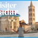 Visiter Zadar : vue panoramique de la vieille ville au bord de la mer Adriatique