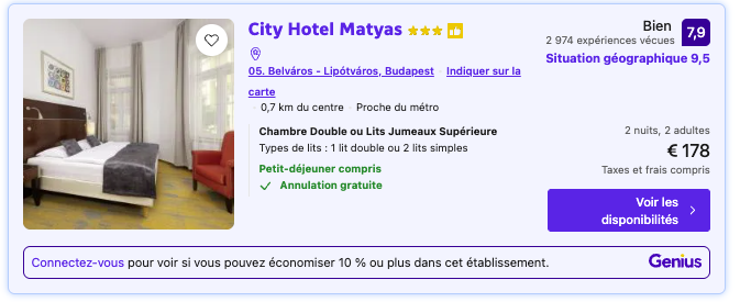 City Hotel Mátyás Hotel Budapest