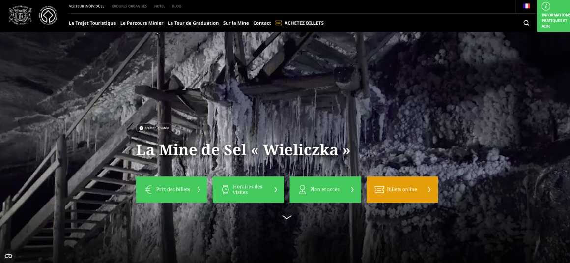Mine de sel de Cracovie - horaire et tarif 