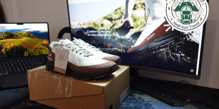 Test Tropicfeel Zenda Sneakers Mink White, chaussures de voyage polyvalentes pour ville et rando