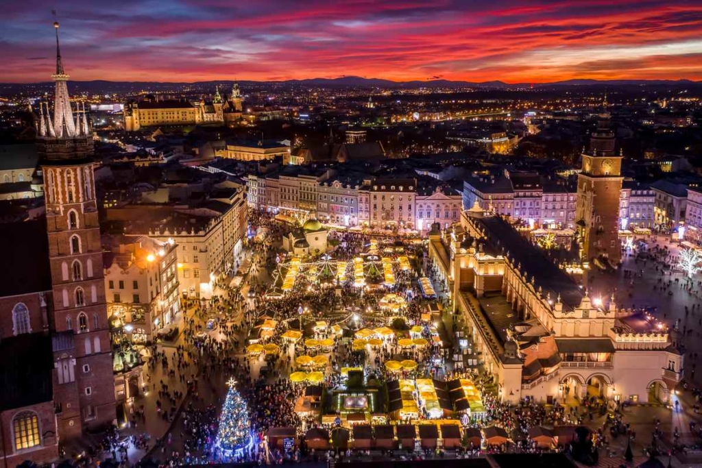 partir a cracovie a noel