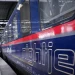 Le train de nuit Nightjet sur le quai, avant l'annonce de la suppression du train de nuit Paris-Berlin