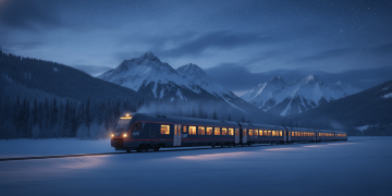 train de nuit Suisse circulant en Suède