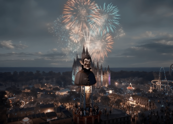 Projet de parc Dracula en Roumanie en Transylvanie, concept de parc à thème gothique