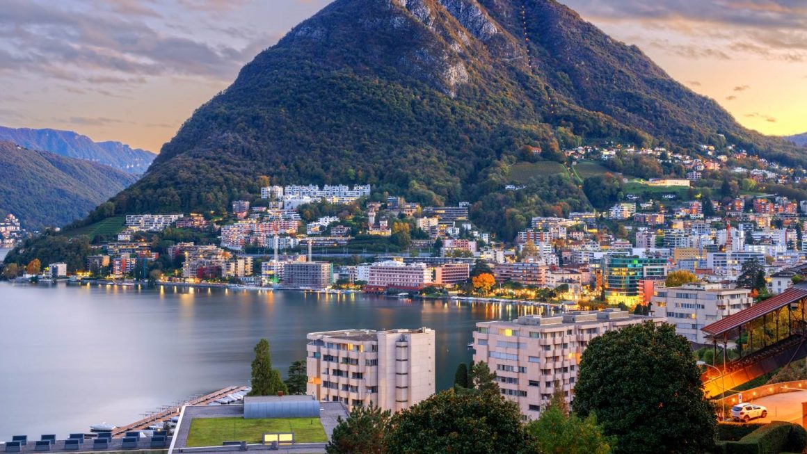 Lugano en Suisse