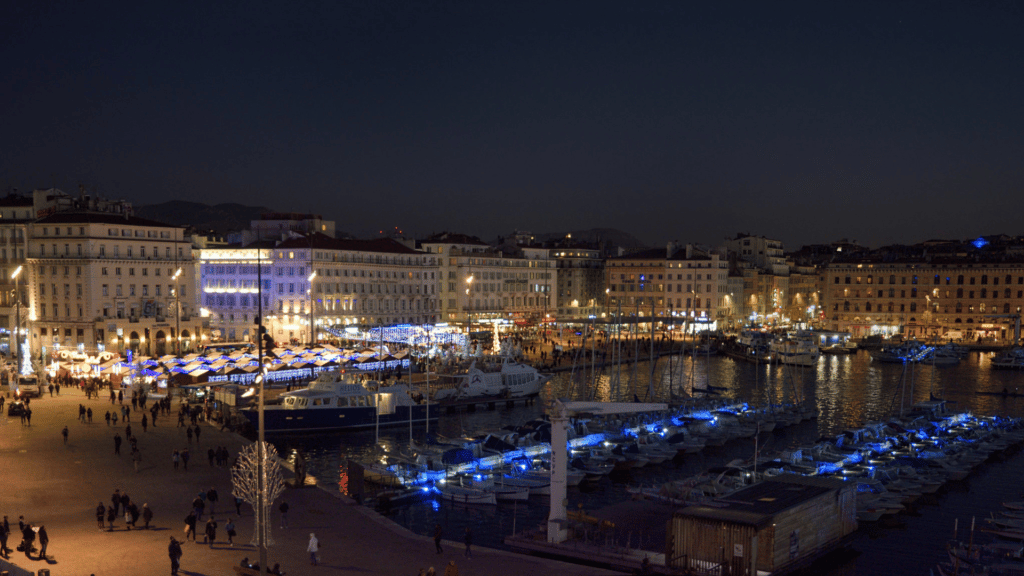 Marseille pendant la période de Noel