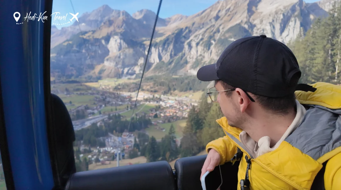 telepherique pour oeschinensee - hedi kun travel 