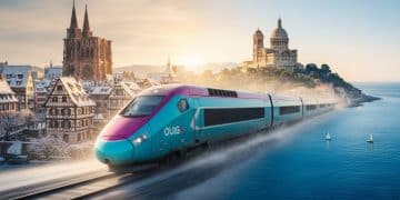 GV Ouigo Strasbourg Marseille à grande vitesse sur la ligne reliant l'Alsace à la Méditerranée.