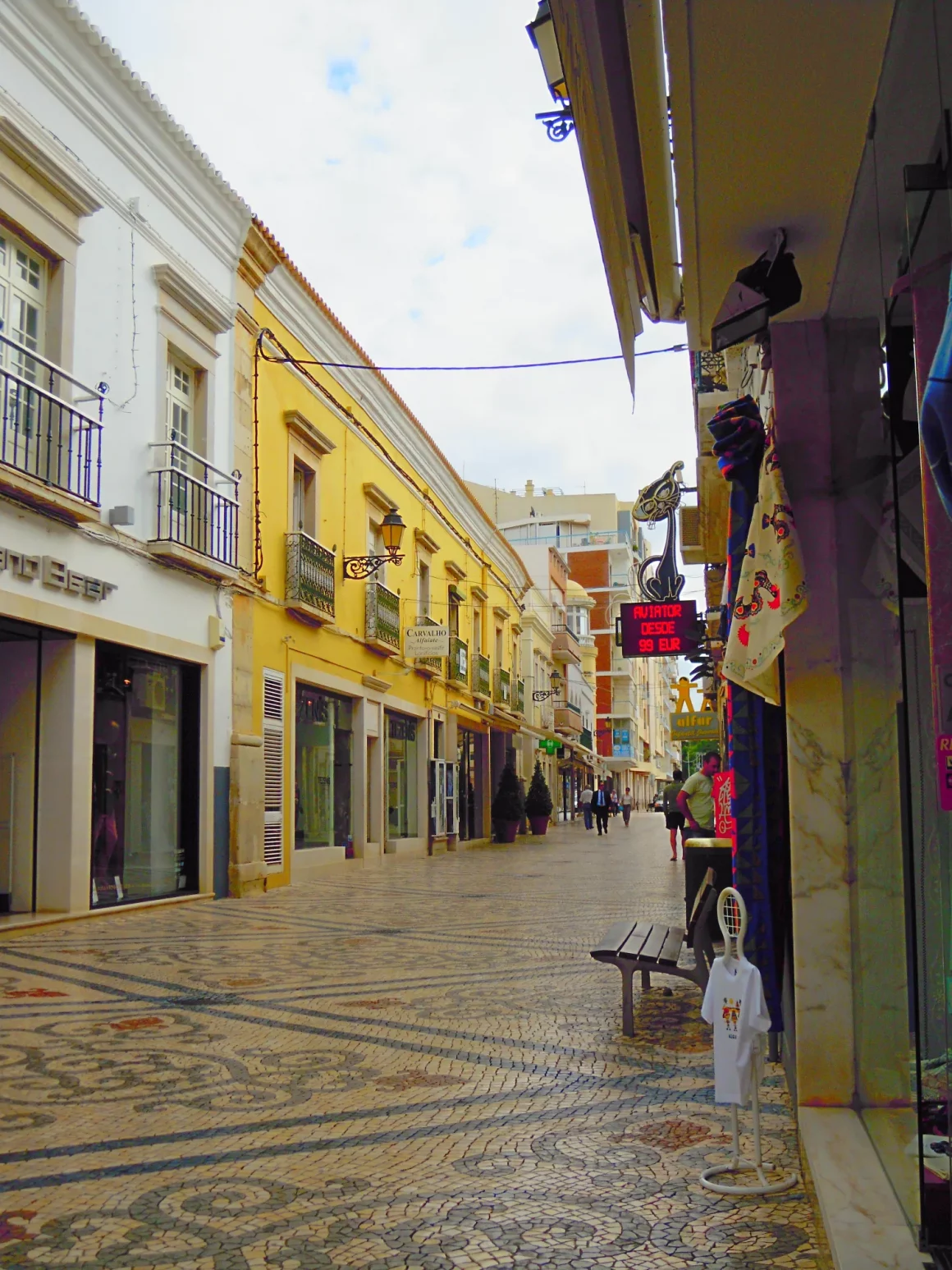 Rua de santo antonio à Faro